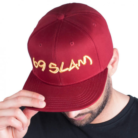 Kasket 69SLAM logo - JP burgundy