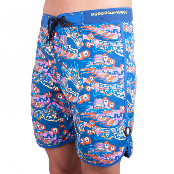 Badetøj til mænd 69SLAM short boardshort medium acid