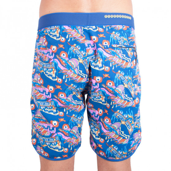 Badetøj til mænd 69SLAM short boardshort medium acid