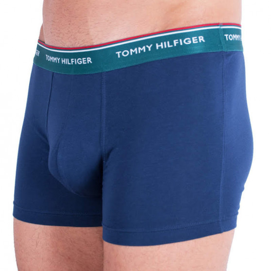 3PACK Boxershorts til mænd Tommy Hilfiger mørkeblå (1U87903842 638)