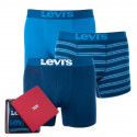 3PACK Boxershorts til mænd Levis flerfarvet (985026001 178)