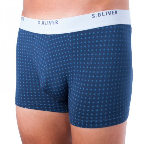 2PACK Boxershorts til mænd S.Oliver blå (26.899.97.4240 17E2)