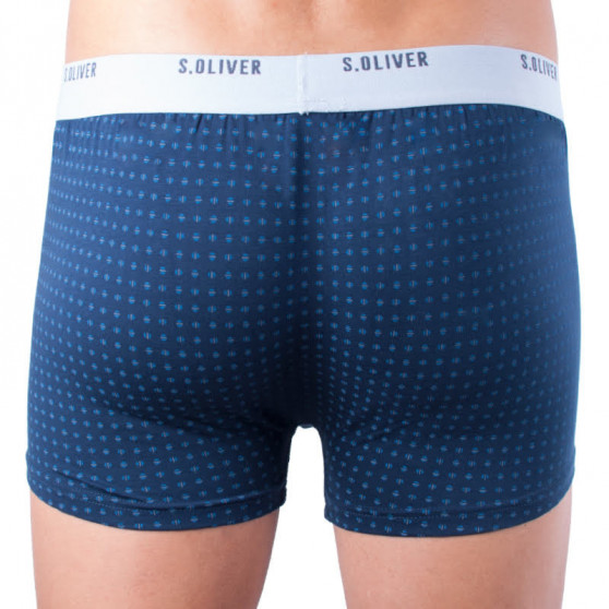 2PACK Boxershorts til mænd S.Oliver blå (26.899.97.4240 17E2)