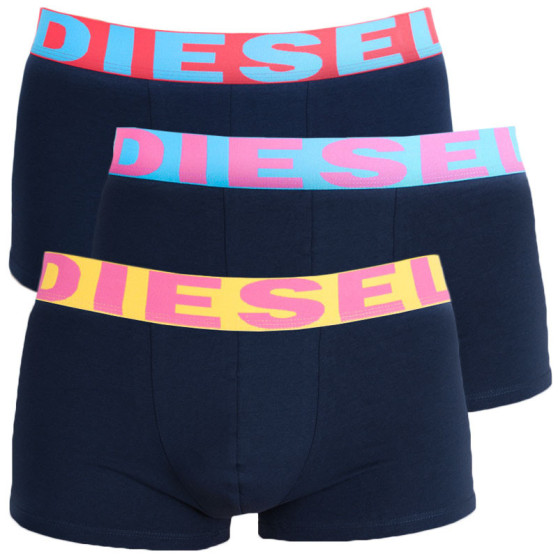 3PACK Boxershorts til mænd Diesel mørkeblå (00SAB2-0GAPG-06)