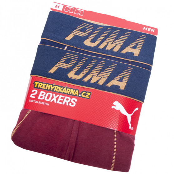 2PACK Boxershorts til mænd Puma flerfarvet (681004001 544)