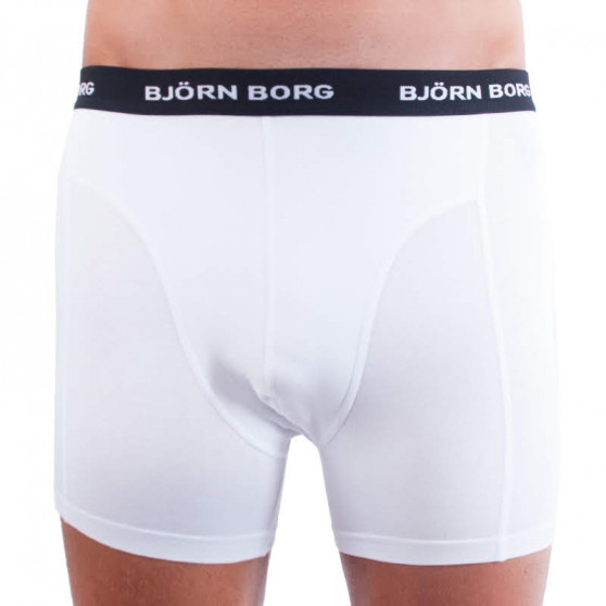 3PACK Boxershorts til mænd Bjorn Borg hvid (9999-1028-00011)