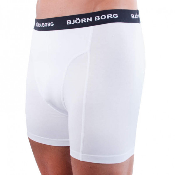 3PACK Boxershorts til mænd Bjorn Borg hvid (9999-1028-00011)