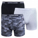 3PACK Boxershorts til mænd Bjorn Borg flerfarvet (9999-1132-90651)