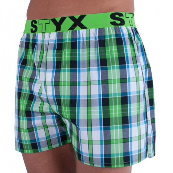 Boxershorts til mænd Styx sport gummi flerfarvet (B718)