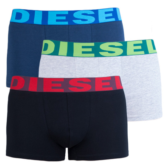 3PACK Boxershorts til mænd Diesel flerfarvet (00SAB2-0GAPG-12)