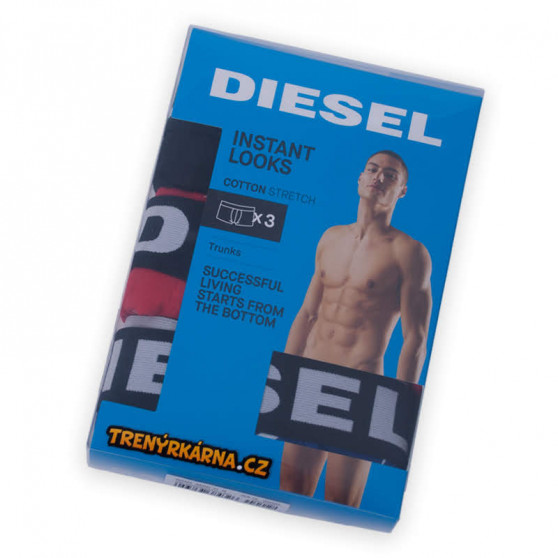 3PACK Boxershorts til mænd Diesel flerfarvet (00SAB2-0BATE-E4031)