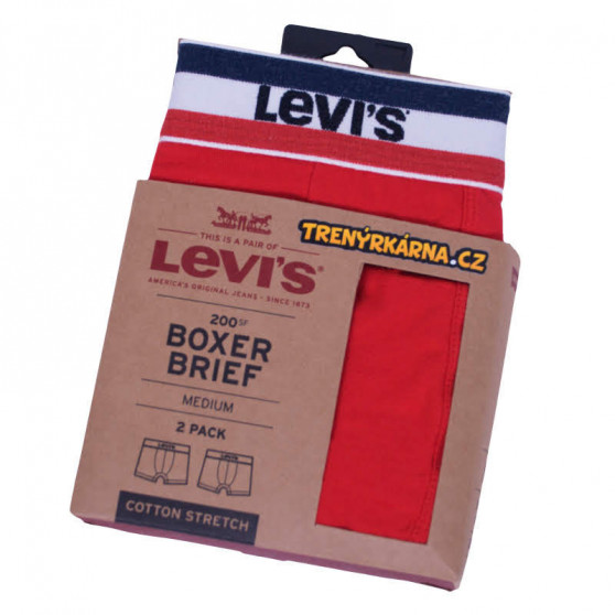 2PACK Boxershorts til mænd Levis flerfarvet (985016001 786)