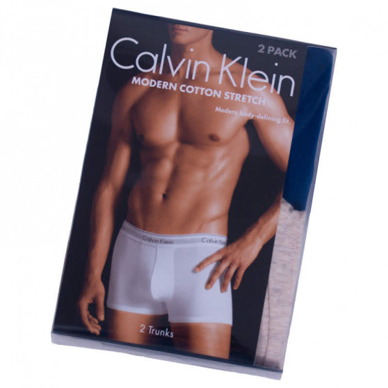 2PACK Boxershorts til mænd Calvin Klein flerfarvet (NB1086A-RFS)