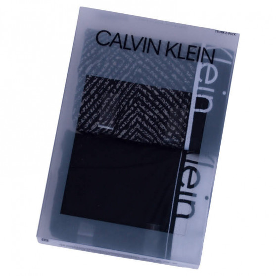 2PACK Boxershorts til mænd Calvin Klein sort (NU8643A-6NS)