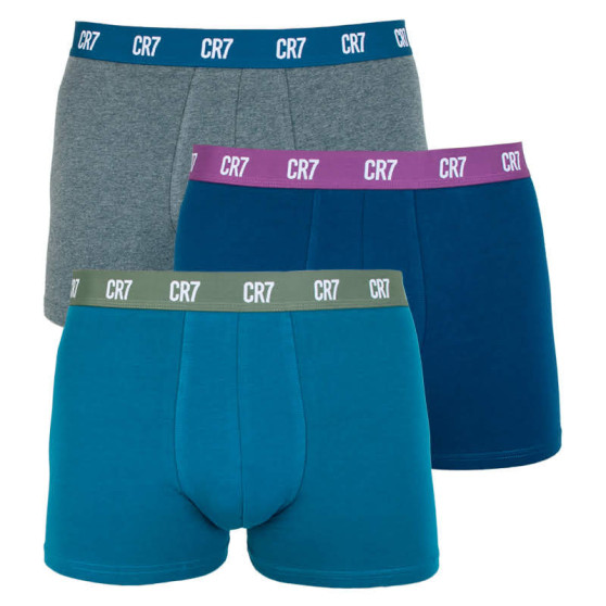 3PACK Boxershorts til mænd CR7 flerfarvet (8100-49-647)