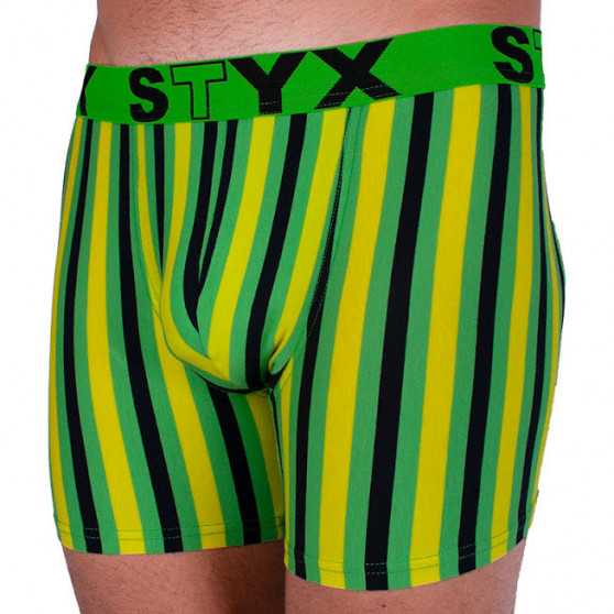 Boxershorts til mænd Styx lang sportselastik flerfarvet (U865)