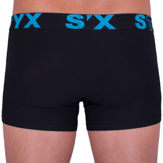 Boxershorts til mænd Styx sport gummi overstørrelse sort (R961)