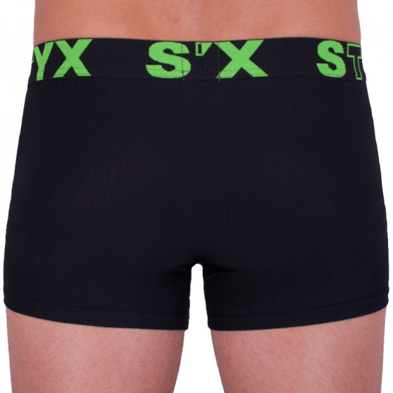 Boxershorts til mænd Styx sport gummi overstørrelse sort (R962)