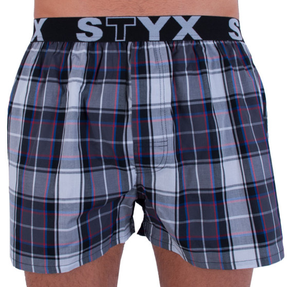 Boxershorts til mænd Styx sport gummi flerfarvet (B708)