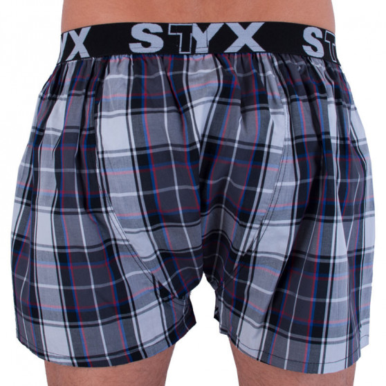 Boxershorts til mænd Styx sport gummi flerfarvet (B708)