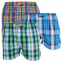 3PACK Boxershorts til mænd Styx classic elastic flerfarvet (A7141718)