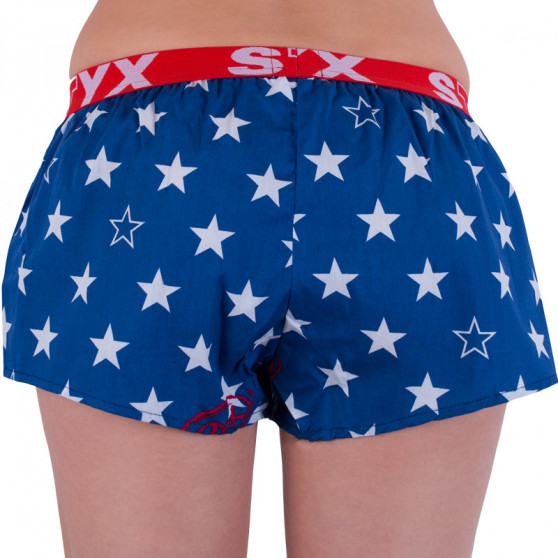 Dameshorts Styx kunst sport gummistjerner (T658)