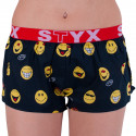 Dameshorts Styx kunst sport gummi smileys (T552)