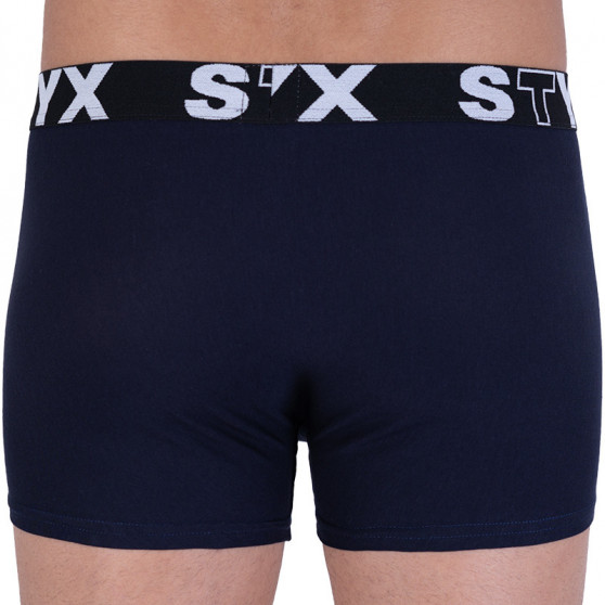 Boxershorts til mænd Styx sportselastik mørkeblå (G963)