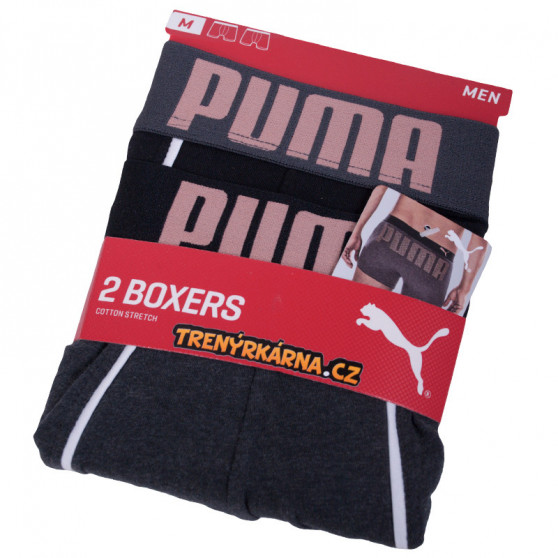 2PACK Boxershorts til mænd Puma flerfarvet (581007001 087)