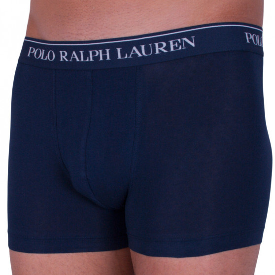 3PACK Boxershorts til mænd Ralph Lauren mørkeblå (714513424006)