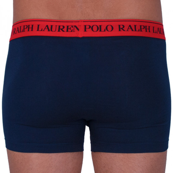 3PACK Boxershorts til mænd Ralph Lauren mørkeblå (714662050007)