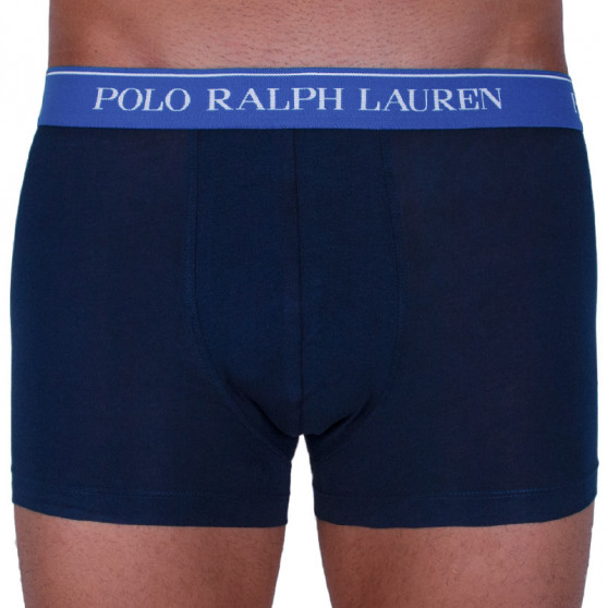 3PACK Boxershorts til mænd Ralph Lauren mørkeblå (714662050007)