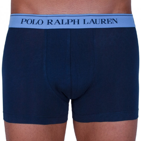 3PACK Boxershorts til mænd Ralph Lauren mørkeblå (714662050007)