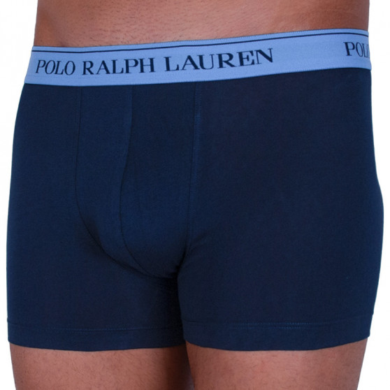 3PACK Boxershorts til mænd Ralph Lauren mørkeblå (714662050007)