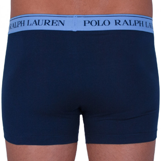 3PACK Boxershorts til mænd Ralph Lauren mørkeblå (714662050007)