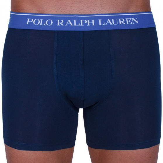 3PACK Boxershorts til mænd Ralph Lauren mørkeblå (714713772004)