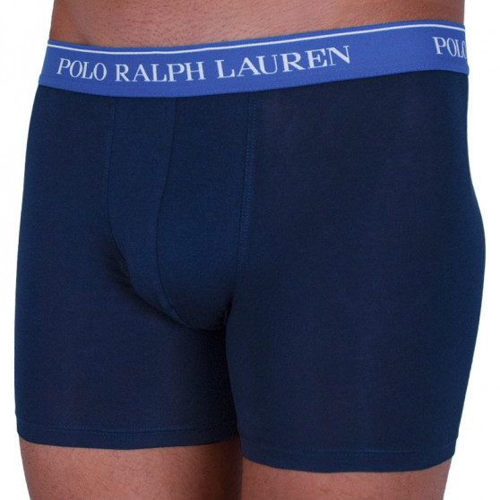 3PACK Boxershorts til mænd Ralph Lauren mørkeblå (714713772004)