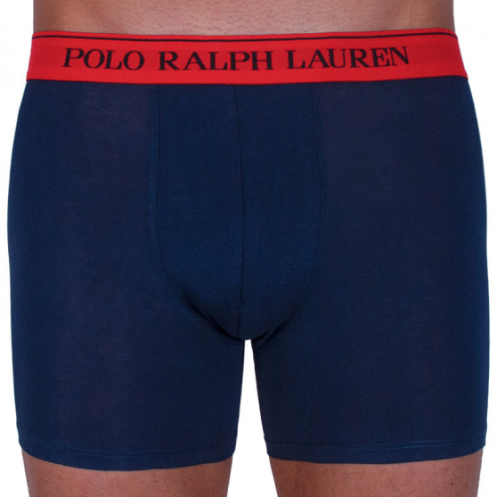 3PACK Boxershorts til mænd Ralph Lauren mørkeblå (714713772004)