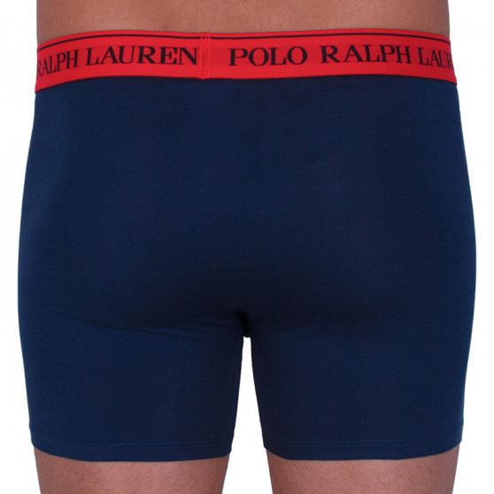 3PACK Boxershorts til mænd Ralph Lauren mørkeblå (714713772004)