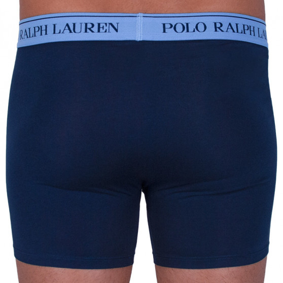 3PACK Boxershorts til mænd Ralph Lauren mørkeblå (714713772004)