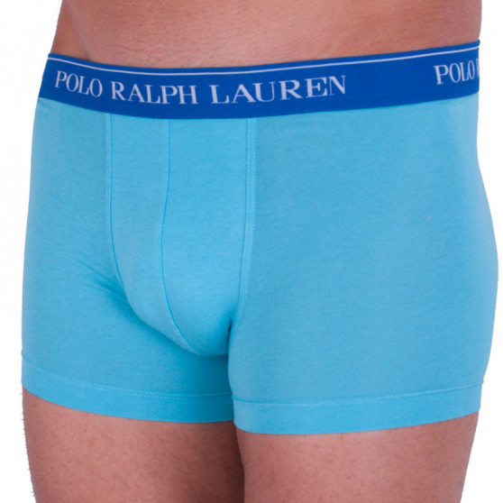 3PACK Boxershorts til mænd Ralph Lauren blå (714662050011)