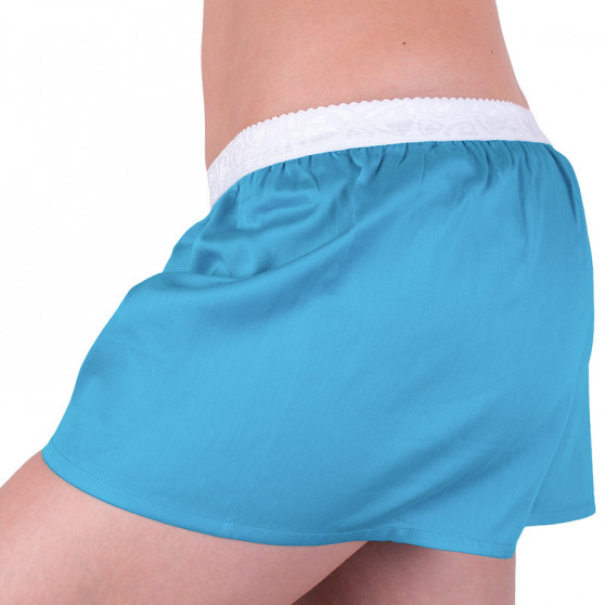 Shorts til kvinder Represent turkis (R8W-BOX-0710)