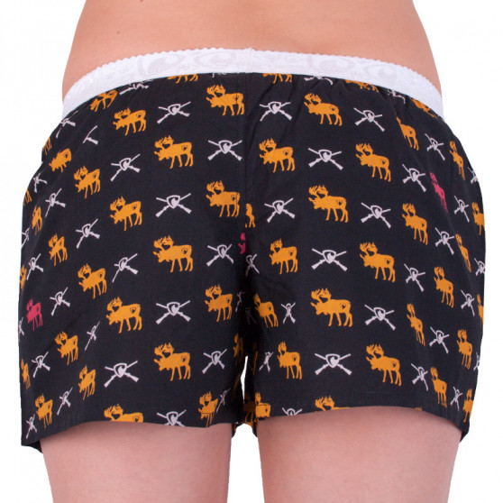 Shorts til kvinder Represent sort (R8W-BOX-0703)