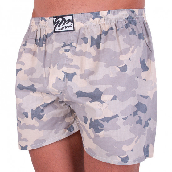 Boxershorts til mænd Styx art klassisk gummi beige camouflage (A557)