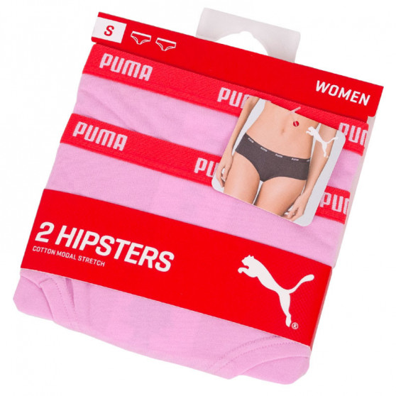 2PACK Dametrusser Puma pink (573009001 424)