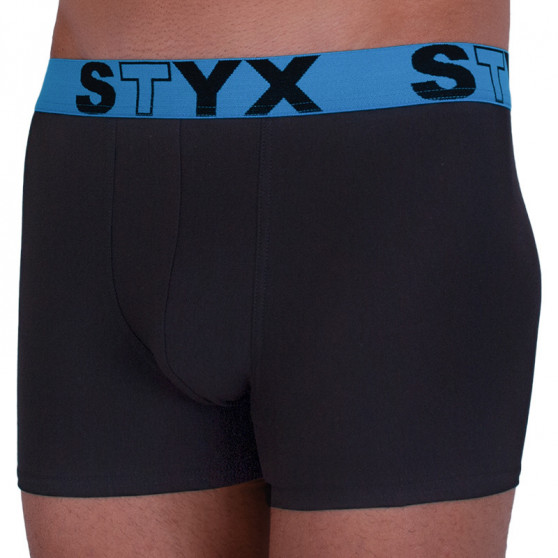 Boxershorts til mænd Styx sport elastik sort (G966)