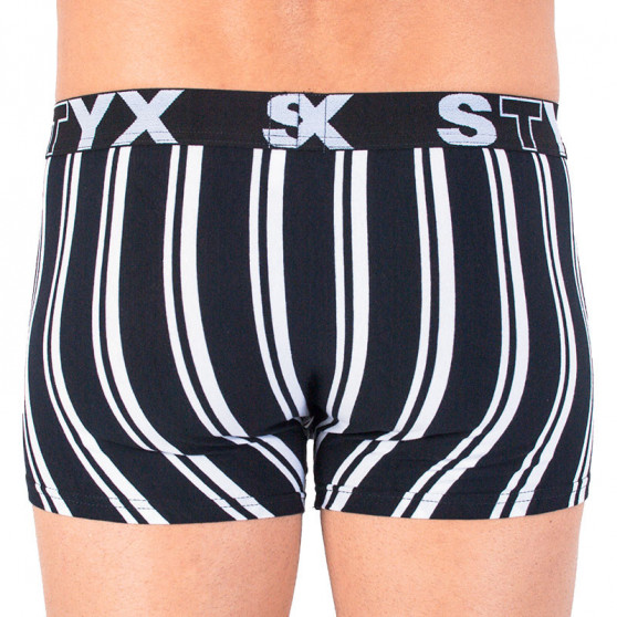 Boxershorts til mænd Styx sportselastik flerfarvet (G763)