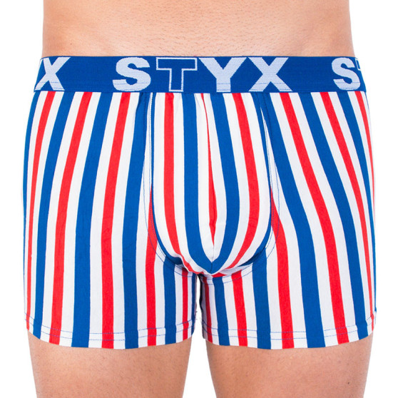 Boxershorts til mænd Styx lang sportselastik flerfarvet (U863)