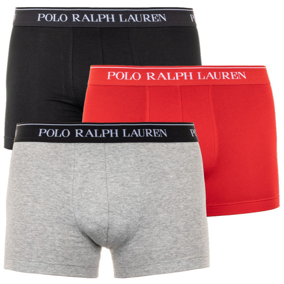 3PACK Boxershorts til mænd Ralph Lauren flerfarvet (714662050022a)