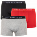 3PACK Boxershorts til mænd Ralph Lauren flerfarvet (714662050022a)